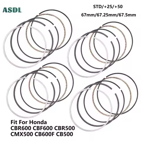 STD 67mm Motorcycle Engine Piston Ring Set For HONDA CBR600 CBR 600 F4 CBR600 F4I 01-06 CBR600RR F5