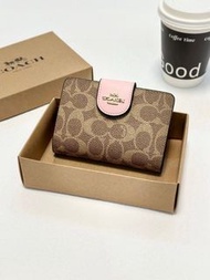 全新🌸 Coach 短款零錢包  卡包