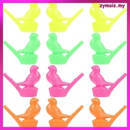 🎉 12pcs Wisel Burung Plastik Bentuk Burung Untuk Parti & Sambutan