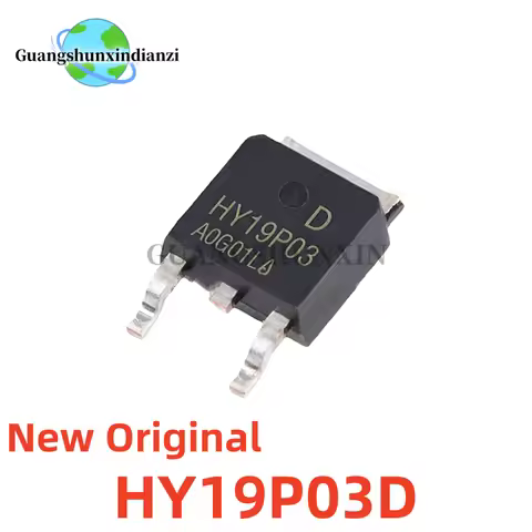 10PCS 100% New Original HY19P03D HY19P03 TO-252 P channel 90A 30V MOS field effect tube In Stock