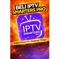 IPTV Smarters Pro Original (Merah) | Support LG Samsung Smart TV | 9Xtream |