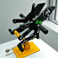 LIGHTECH “R” VERSION R25 R3 NINJA 400 R1 R6 Z900 MT09 TRACER S1000RR RACING FOOTREST LIGHTECH FOOTRE