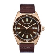 CITIZEN Original Eco-Drive Leather Watch AW1593-06X