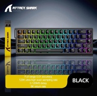 VXE Attack Shark X68HE wired magnetic switch keyboard 8K return rate 128K high scan 0.01 accuracy