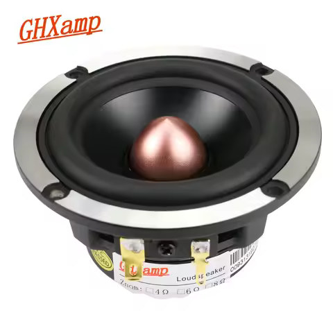 GHXAMP 3 Inch HIFI Midrange Car Speaker DSP 8ohm 30W Neodymium 92dB Mediant Aluminum Ceramic Cone Ca
