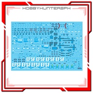 Delpi Decal MG FA-78 Full Armor Thunderbolt Ver. Ka Waterslide Decals