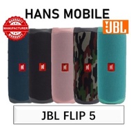 JBL FLIP 5 PORTABLE BLUETOOTH SPEAKER - HANS MOBILE - BLACK/PINK - 1 YEAR WARRANTY