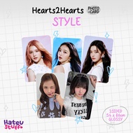 Hearts2Hearts Unofficial Photocard Style + Selca