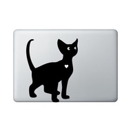 Sticker Aksesoris Laptop Apple Macbook Cat