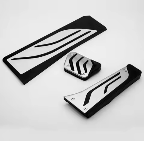 accelerator brake footrest pad Aluminum alloy pedal For BMW 5 6 7 Series F01 F02 F06 F10 520d 520i 5
