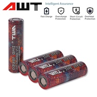 AWT C2 2 slots fast charger + AWT Rainbow 18650 3500mAh 35A rechargeable battery
