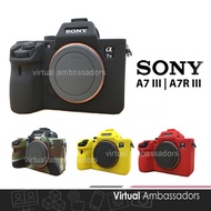 Silicone sony A7 A7III A7RIII Mark III 3 A7R Silicon Rubber Case