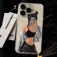 Photo Girl Niche Phone Case Suitable for iPhone 12promax 12 11 promax 13 14 15 16 pro max xsmax xs x