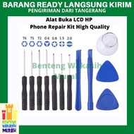 TERJAMIN ASLI!!! 12 PCS ALAT BUKA LCD HP BONGKAR LAYAR SERVIS ANDROID