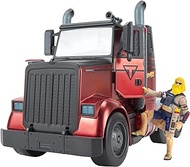 Fortnite Feature Deluxe Mudflap RC Vehicle, Electronic Vehicle with 4-inch Articulated Relaxed Jonesy Figures and Accessory