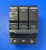 Schneider ลูกเซอร์กิต 3P 20A QO320VSC6T เบรกเกอร์ ลูกเซอร์กิต เซอร์กิตเบรกเกอร์ ลูกย่อย Plug On **