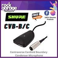 Shure CVB-B/C Centraverse Cardioid Boundary Condenser Microphone - Black ( CVBB C / CVBBC )
