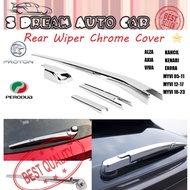 WIPER COVER Rear wiper chrome cover Perodua axia viva kancil myvi