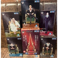 Ichiban Kuji One Piece The Throne of Power Five Elders Mars Warcury Ju Peter Satur Imu Figure Japan
