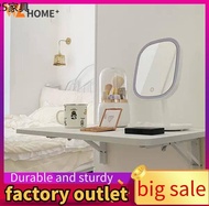 table ❇Wall Mounted Foldable Table with Bracket Floating Table  Meja Lekat Dinding Foldable Wall Rack Meja Lipat Serbaguna Kitchen Dinding Computer Study Table Dressing Table Bedside Tab♤