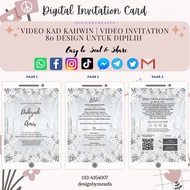 Video Kad Kahwin | Video Invitation Digital Card | Kad Kahwin Digital | IG & FB post | Music + Effec