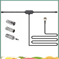 lenachristy FM Radio Antenna FM F-Head Sheep Horn Antenna for Car FM TV Radio Station 75 Ohms F Fema