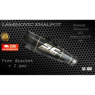 Exhaust SC project S1 Black dop silencer only