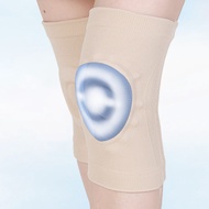 1Pair Thin Silicone Knee Pads Shock-absorbing Knee Pads Sports Knee Pads Basketball Football Dance K