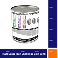 Peso sense ipon challenge coin bank peso coins ipon challenge savings challenge fund box alkansya