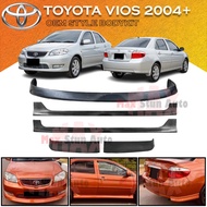 TOYOTA VIOS 2003-2005 OE FULLSET BODYKIT (OEM) SKIRT LIP FOR VIOS FIRST GENERATION NCP42 BUMPER SKIR