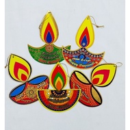 Deepavali Dangles 10pcs with String Deepavali Decoration Diwali Decor