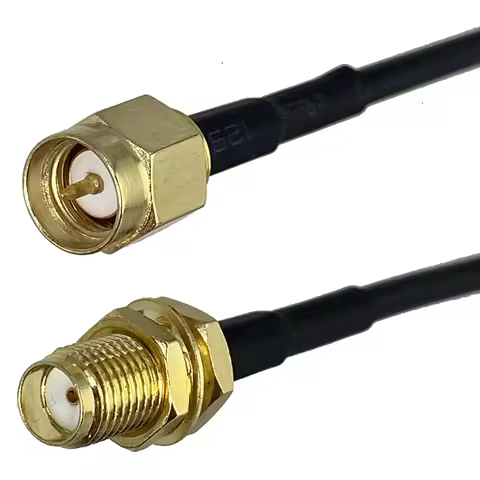 RG174 SMA Male Plug to SMA Female Jack Nut Bulkhead Connector RF Coaxial Jumper Pigtail Cable For Ra