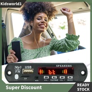 [kidsworld1.sg] 5/12V MP3 WMA Decoder Board Bluetooth-Compatible5.0 USB TF FM Radio Audio Module