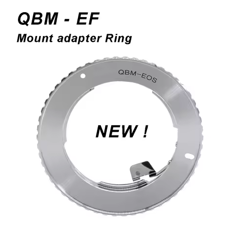 QBM - EF QBM - EOS for Rollei QBM Lens for Canon EOS EF EF-S camera Mount Adapter Ring Aluminum Allo