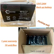 Industrial Back UP Battery 7.2ah/5ah/12ah Rechargeable Seal Lead Acid Battery 12V