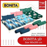 SPREI BONITA DISPERS SIZE KING UK180X200 NO 1 TINGGI 20CM