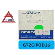 OMRON G72C-VOD16 24VDC 16 POINT TRANSISTOR REMOTE OUTPUT