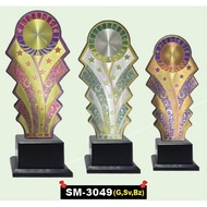 COLORFUL STAND MEDAL WITH LOGO STICKER & BASE 2B