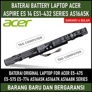 BATERAI BATTERY LAPTOP ACER  ASPIRE ES 14 ES1-432 SERIES AS16A5K