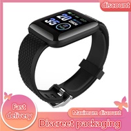 Smart Watch For Men 116Plus Fashion Ladies Bluetooth Smart Watch Mens Waterproof Watch Pedometer Blo