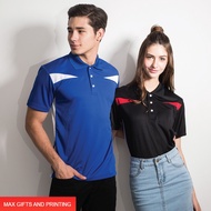 [READY STOCK] Enzo 2883 Microfiber Cut & Sew Collar T-Shirt / T SHIRT / BAJU / TEAM WEAR