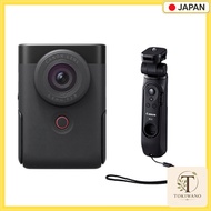 【 Used 】 Canon Vlog Camera PowerShot V10 Tripod Grip Kit, Black PSV10TRIPODKITBK