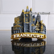Frankfurt germany souvenir fridge magnet fridge Patch germany