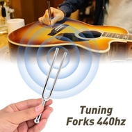 Tuning Fork, A 440Hz Tuning Fork - Standard A 440 Hz Violin Guitar Tuner Instrument with Soft Case a