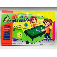 Pool Table Billiard Play Set Toy For Kids uU8T