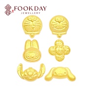 FOOKDAY 999.9 足金卡通小金豆 Gold Cartoon Gold Bean Gold Bar Emas Kacang Kartun Jongkong Bajet Hadiah Shin 