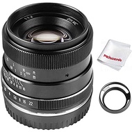 [ NEW Camera  lens  ] PERGEAR 35mm F1.2 Large Aperture Prime Lens Manual Focus Fixed Lens SONY NEX/F