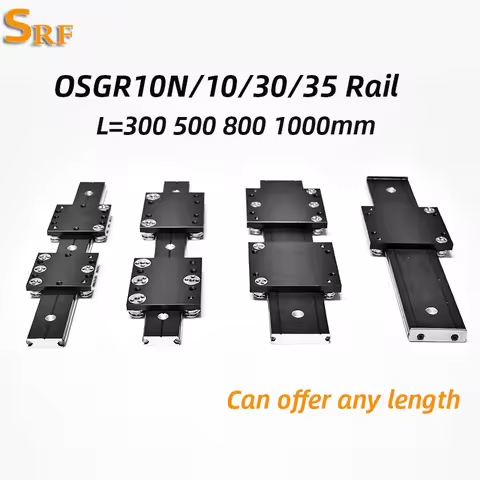 Roller Guide External Dual Axis Linear Rail OSGR10 10N 30 30N Slide Block Optical Axis Photography T