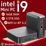 【 3-year Warranty 】 2025 New Portable Mini PC Intel Core i9 8950HK Windows 11 Mini PC 16GB DDR4 1/2T