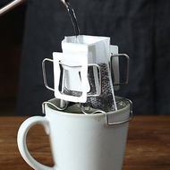 日本霜山 304不鏽鋼可調式掛耳咖啡濾架